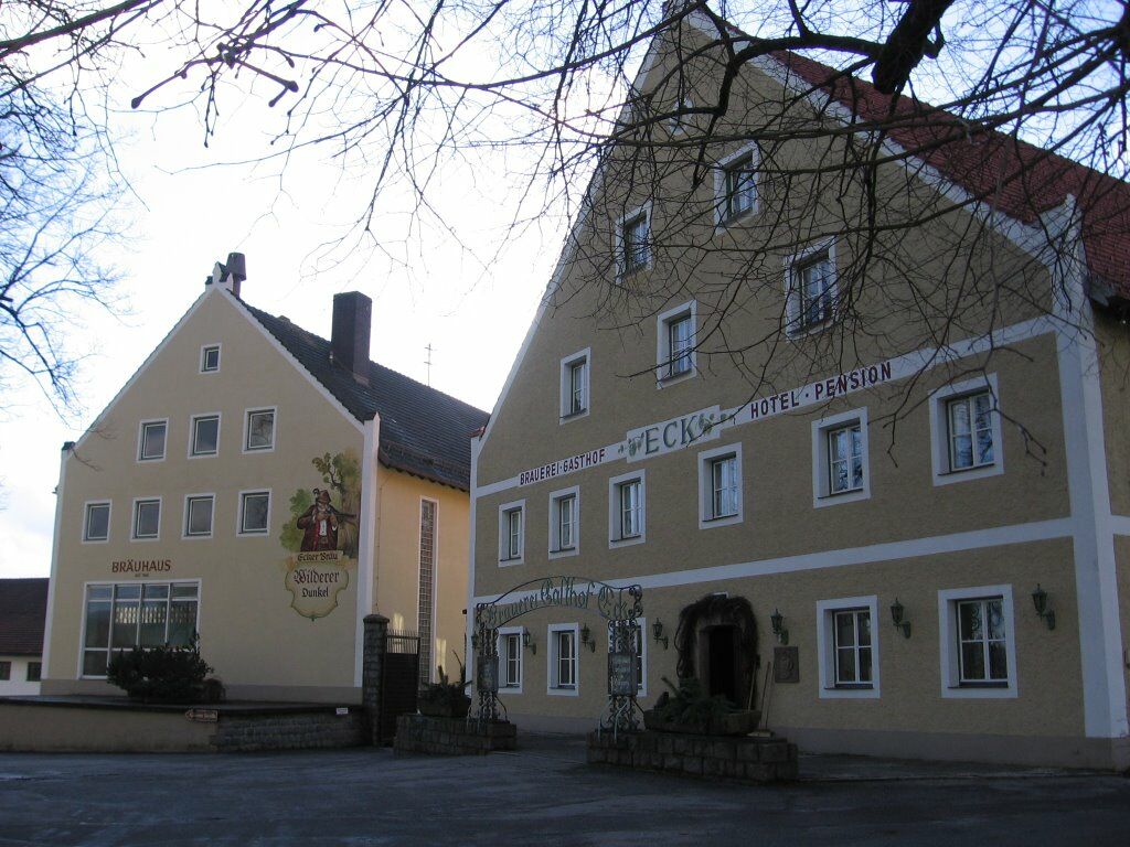 Hotel Brauerei-Gasthof Eck Böbrach Esterno foto